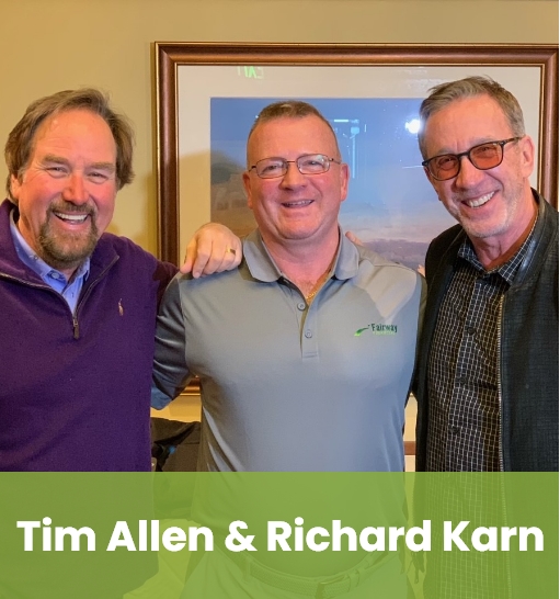 Steve with Tim Allen & Richard Karn