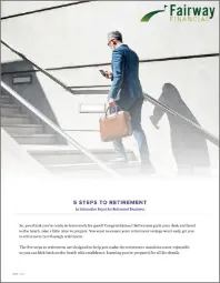 Thumbnail of 5 Steps to Retirement