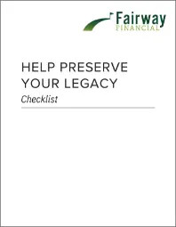 Thumbnail of Legacy Checklist